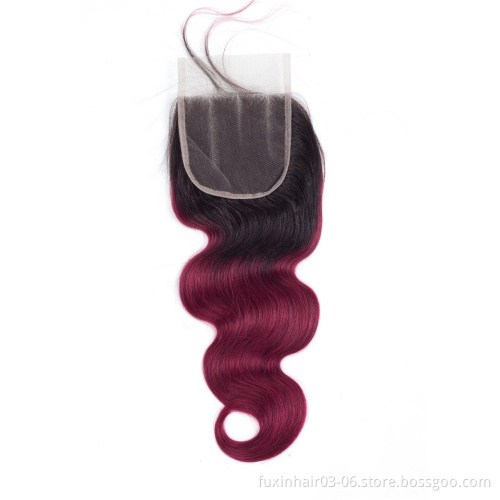 Remy Halo Hair Body Wave Bundle Unprocessed Virgin Brazilian 1B Copper Red Hair WEAVING Machine Double Weft Darker Color Only